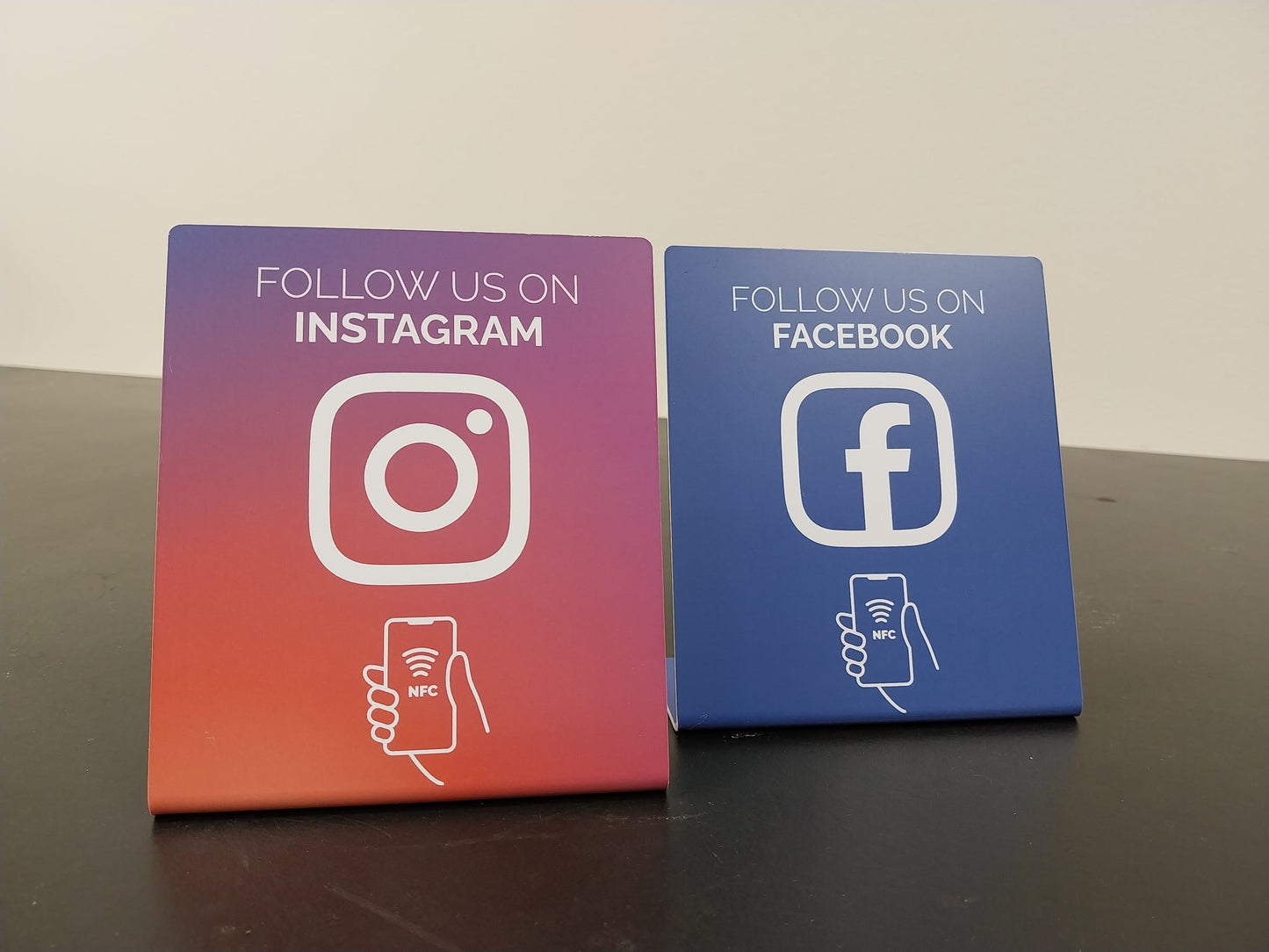 Telefoonbordjes - Duo Facebook en Instagram