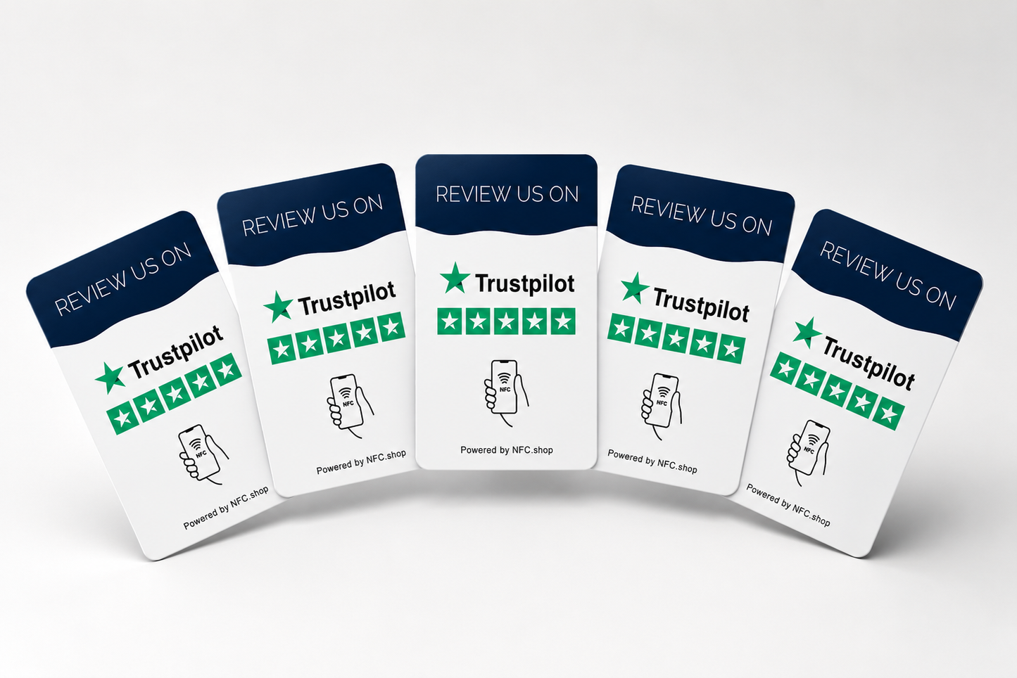 Trustpilot review kaart - Onze chip opent jouw Trustpilot pagina.