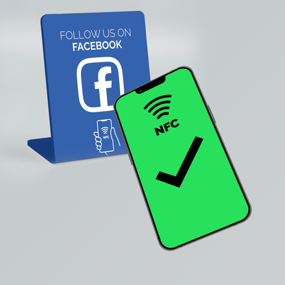 Facebook 'Follow us' Display (English)