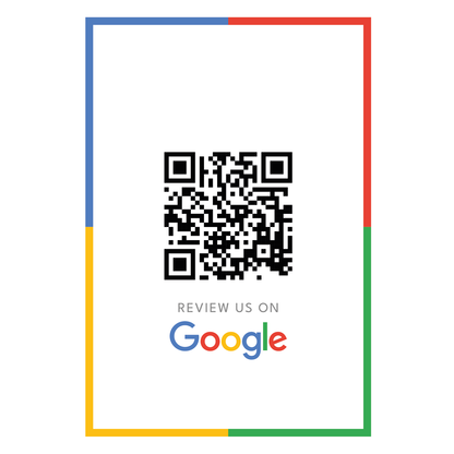 A5 Display. Nu tijdelijk met 2 gratis Google review NFC kaartjes erbij!! QR-code naar jouw reviewpagina op Google