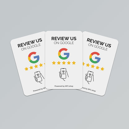 Google review kaart- Onze chip opent jouw Google Review pagina.